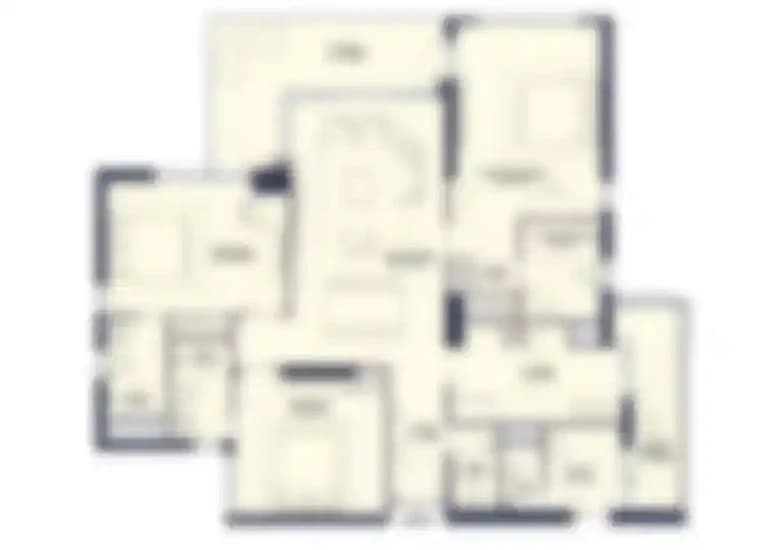 DLF Magnolias 2 residence floor plan